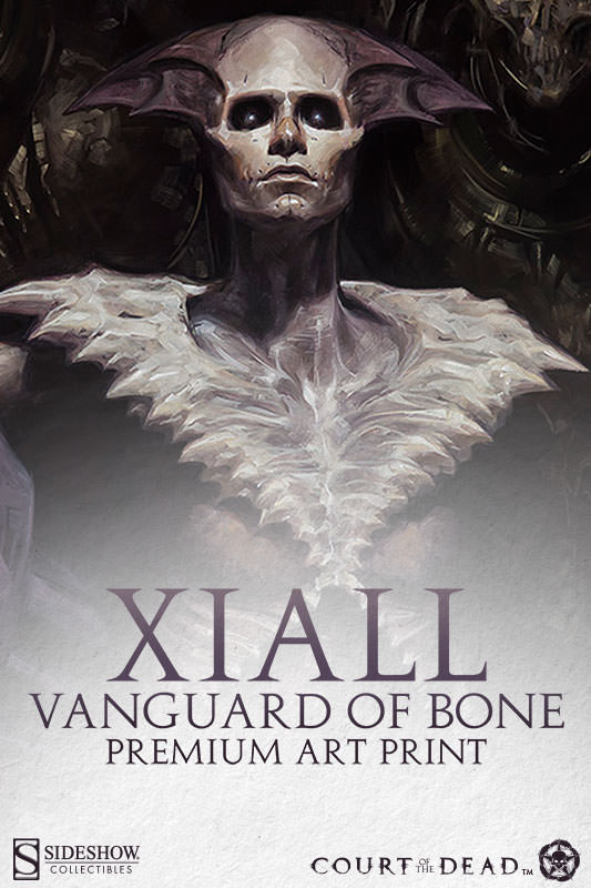 Sideshow Xiall: Vanguard of Bone Court of the Dead Print